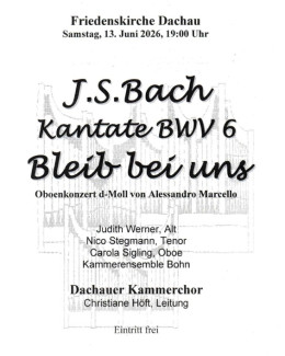 Bachkantate am 13. Juni